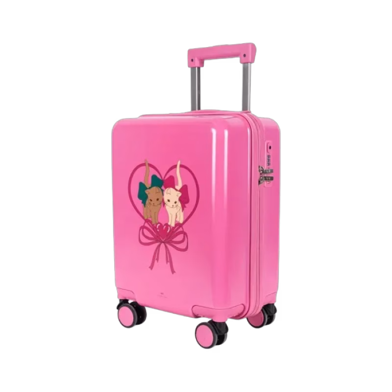 Konges Slöjd Resväska (Bow Kitty Pink)