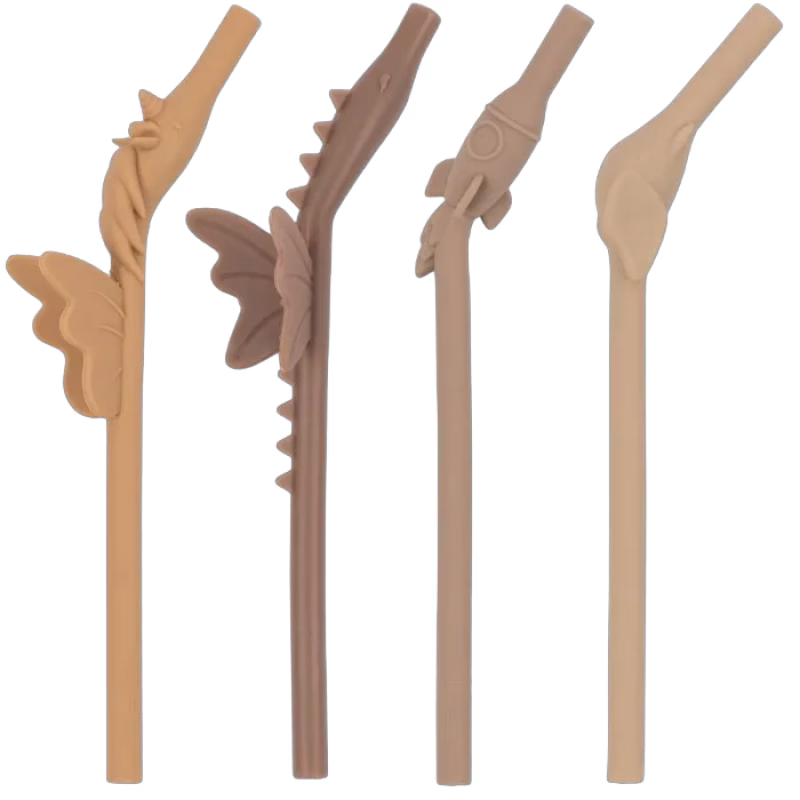 Konges Slöjd Sugrör 4-pack (Hortensia Mix)