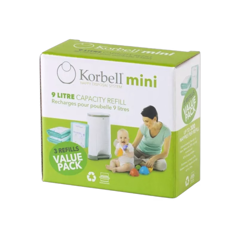 Korbell Mini Refill 3-pack