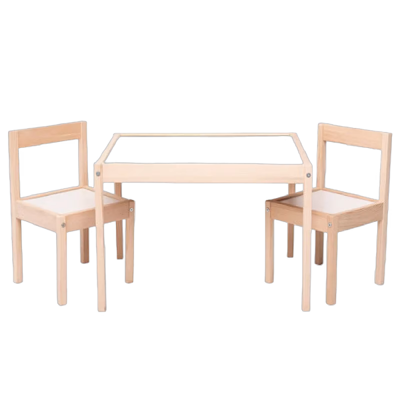KUKKA Bord och Stolsset Vit