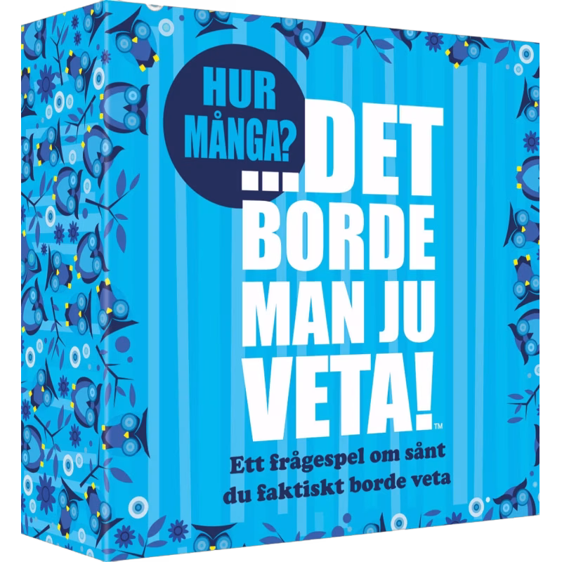 Kylskåpspoesi Det borde man ju veta! - Hur många?