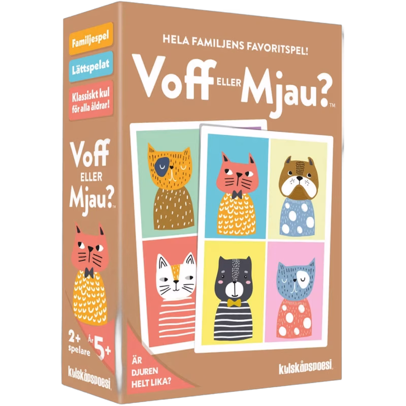 Kylskåpspoesi Voff eller Mjau?