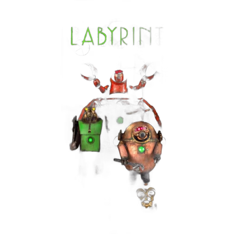 Labyrint Handduk 70x140 cm