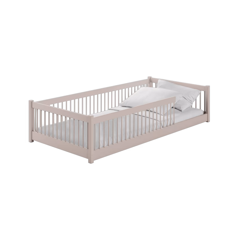 Lano Meble PEDRO Montessori Floor Säng 80x180, Cashmere