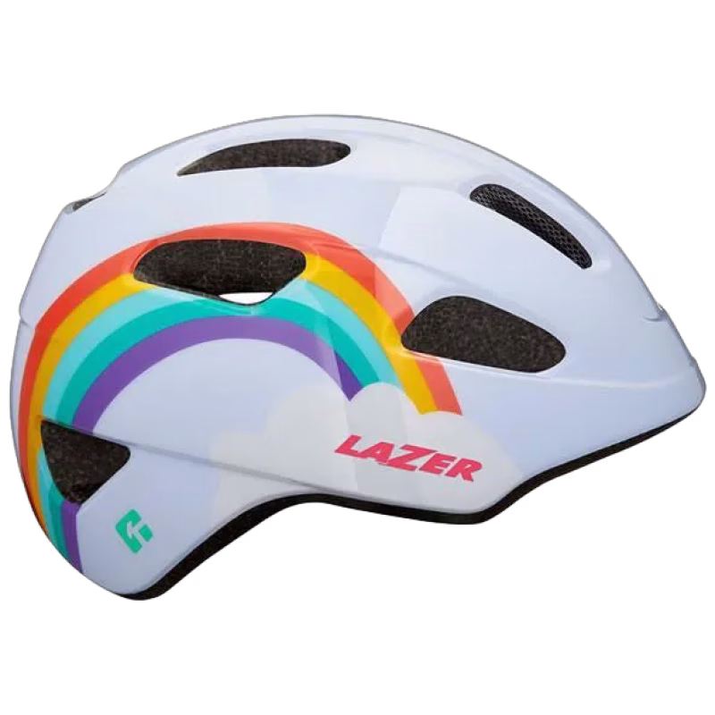 Lazer Pnut KC Cykelhjälm för Barn 9 Mån-3 År, Rainbow, XS