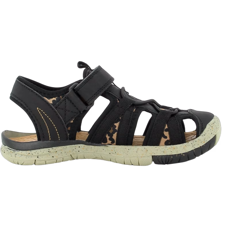 Leaf Salo Sandal, Leopard, 27