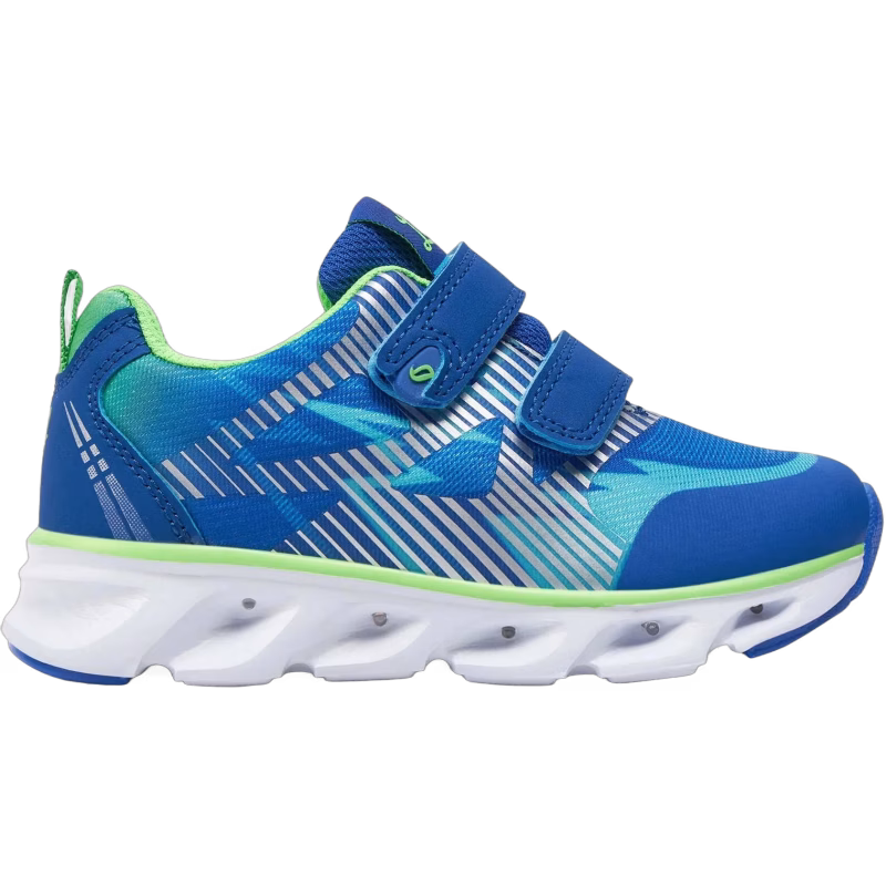 Leaf Skalka Blinkande Sneakers, Blå, 30