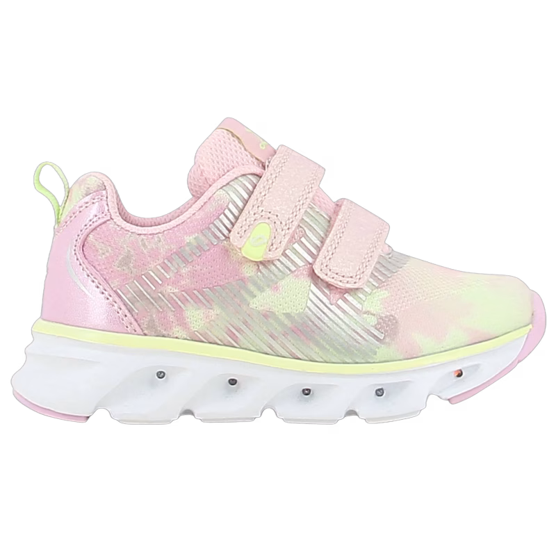 Leaf Skalka Blinkande Sneakers, Ljusrosa, 35