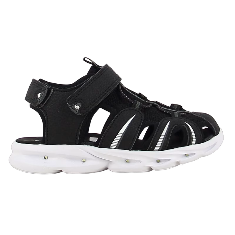 Leaf Skultorp  Blinkande Sandaler, Svart, 23