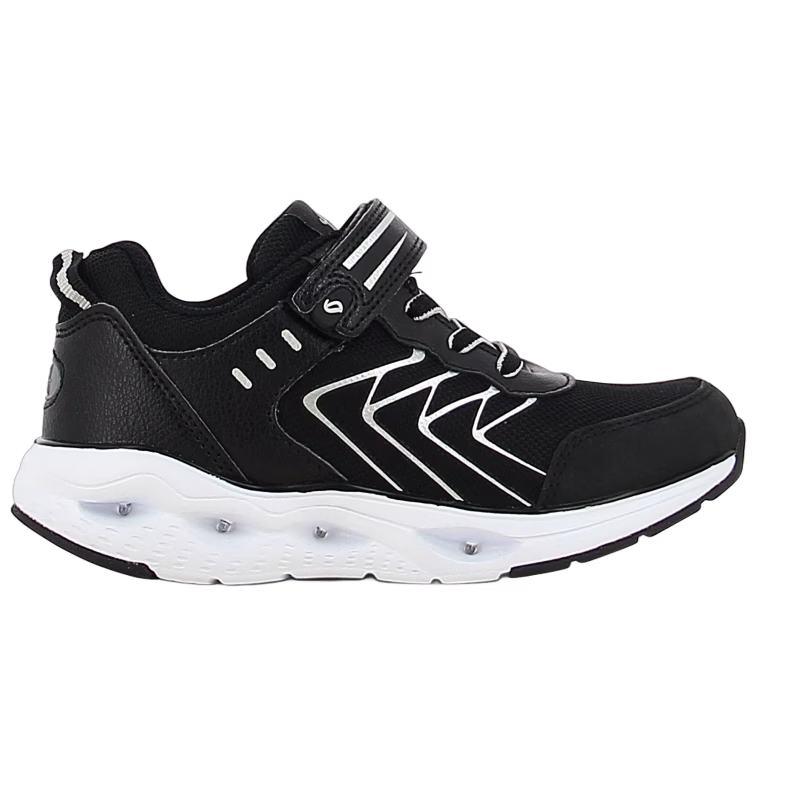 Leaf Varberg Blinkande Sneakers, Black, 26