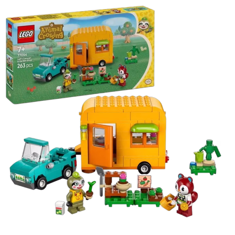 LEGO Animal Crossing 77054 Leif med husvagn och trädgårdsbutik