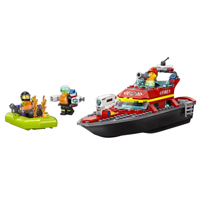 LEGO City 60373 Brandräddningsbåt