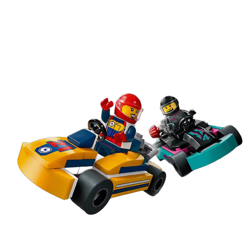 LEGO City 60400 Gokarter och racerförare