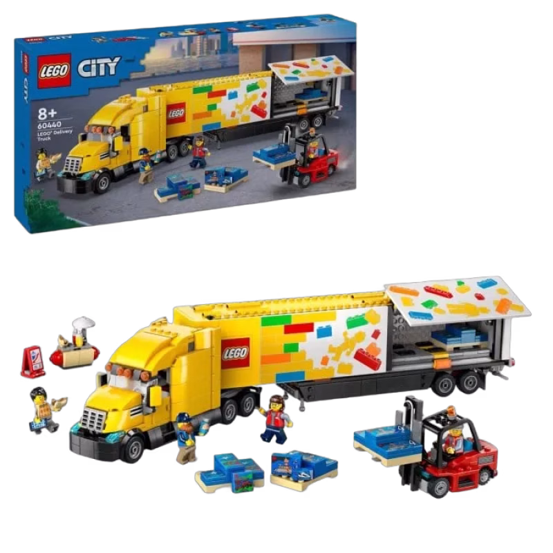 LEGO City Big Vehicles 60440 Gul långtradare