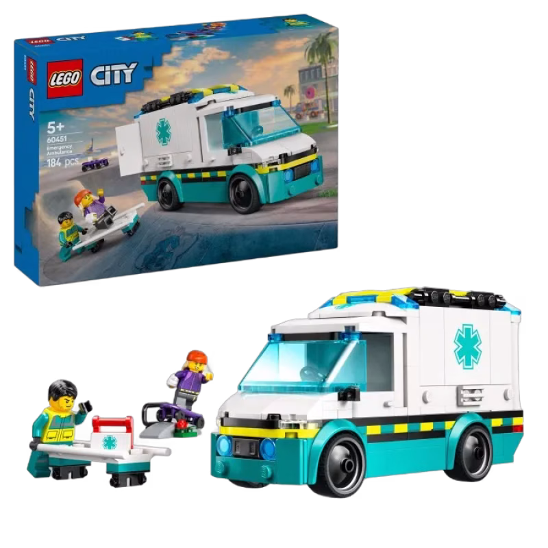 LEGO City Great Vehicles 60451 Akutambulans