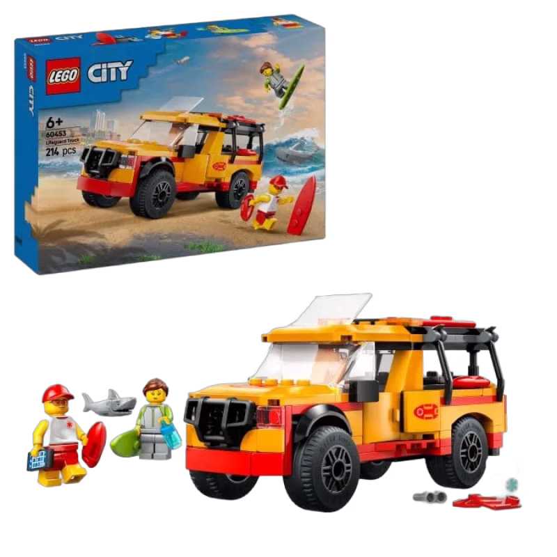 LEGO City Great Vehicles 60453 Strandräddning med livräddarbil