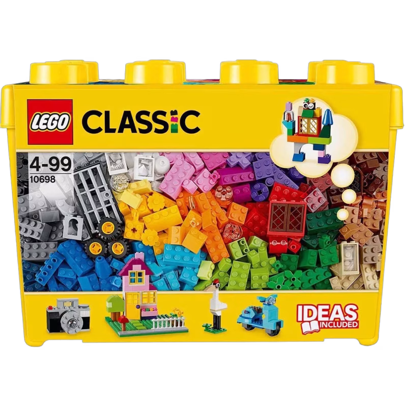 LEGO Classic 10698 Fantasiklosslåda Stor
