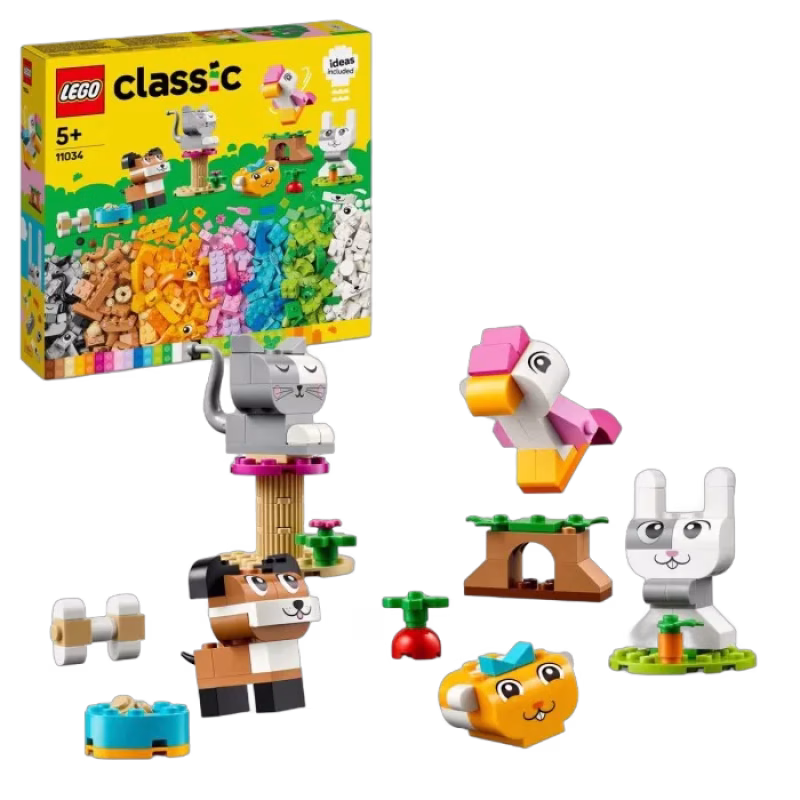 LEGO Classic 11034 Kreativa husdjur