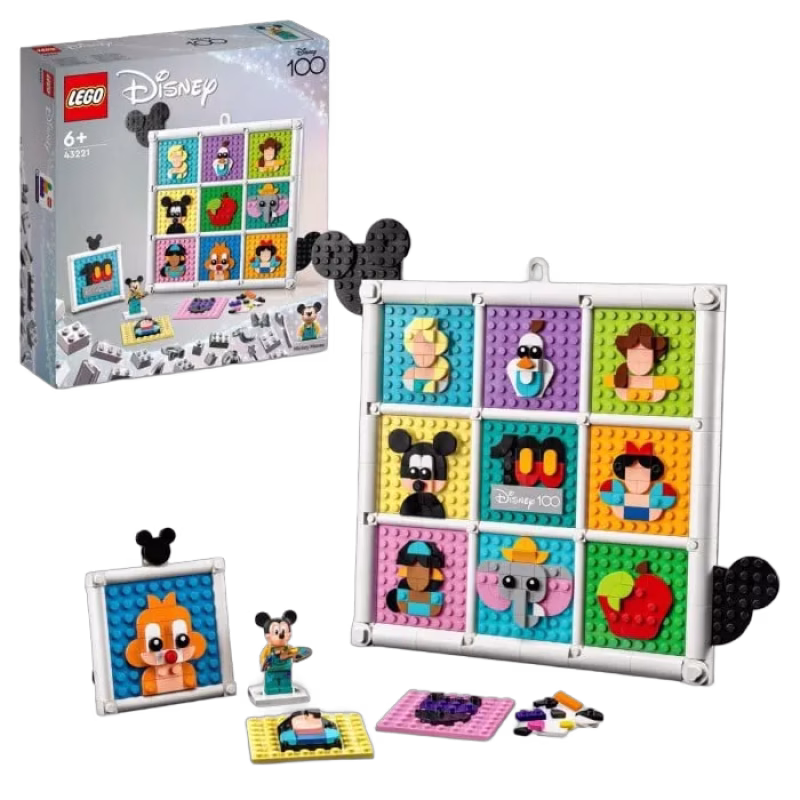 LEGO Disney Classic 43221 100 år av tecknade Disneyikoner