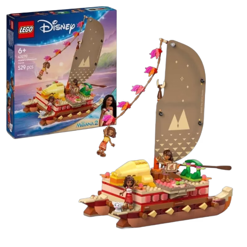 LEGO Disney Princess 43270 Vaianas äventyrskanot