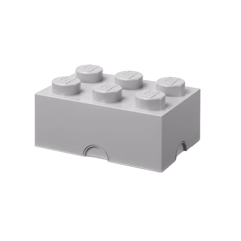 LEGO Förvaring 6 (Grå)