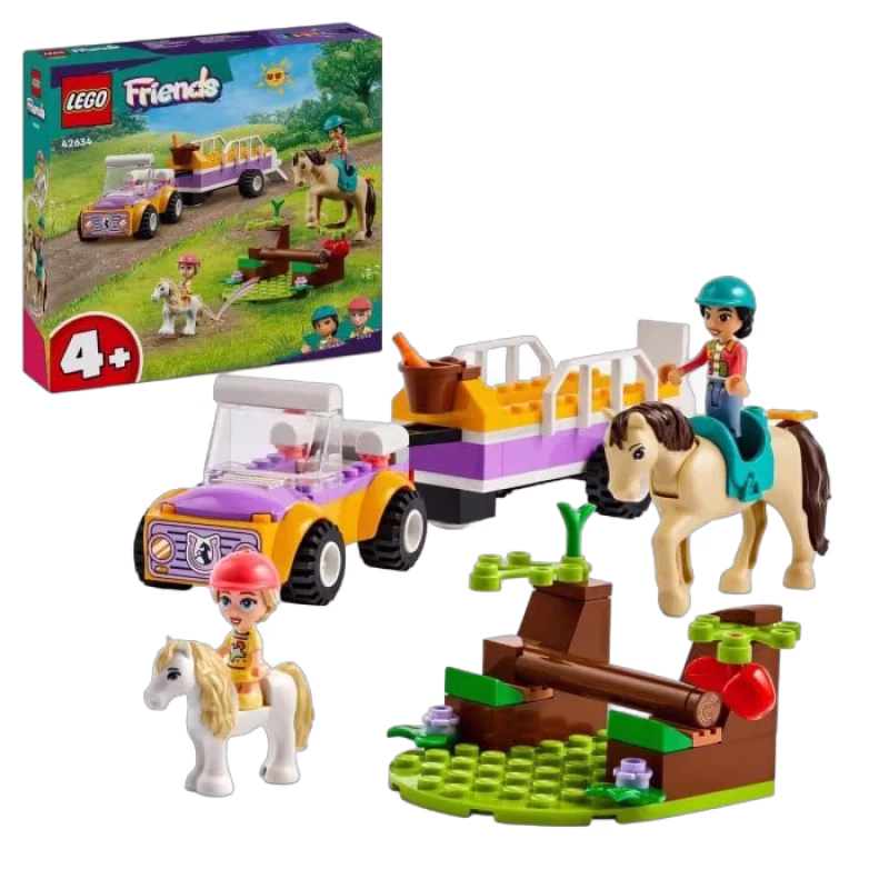 LEGO Friends 42634 Häst- och ponnysläp
