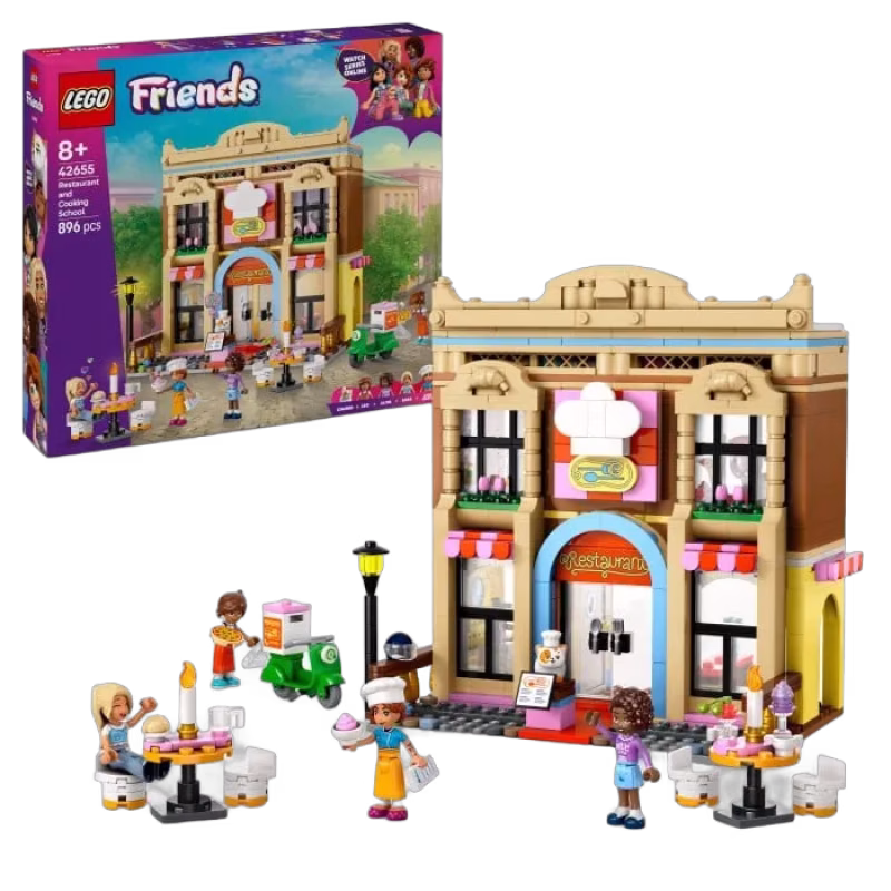 LEGO Friends 42655 Restaurang och matlagningsskola