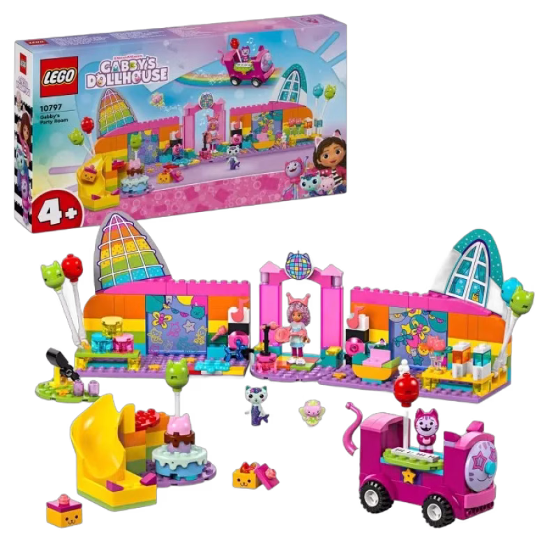 LEGO Gabby's Dollhouse 10797 Gabbys partyrum