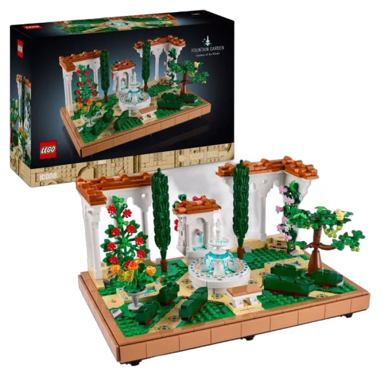 LEGO Icons 10359 Fontänträdgård
