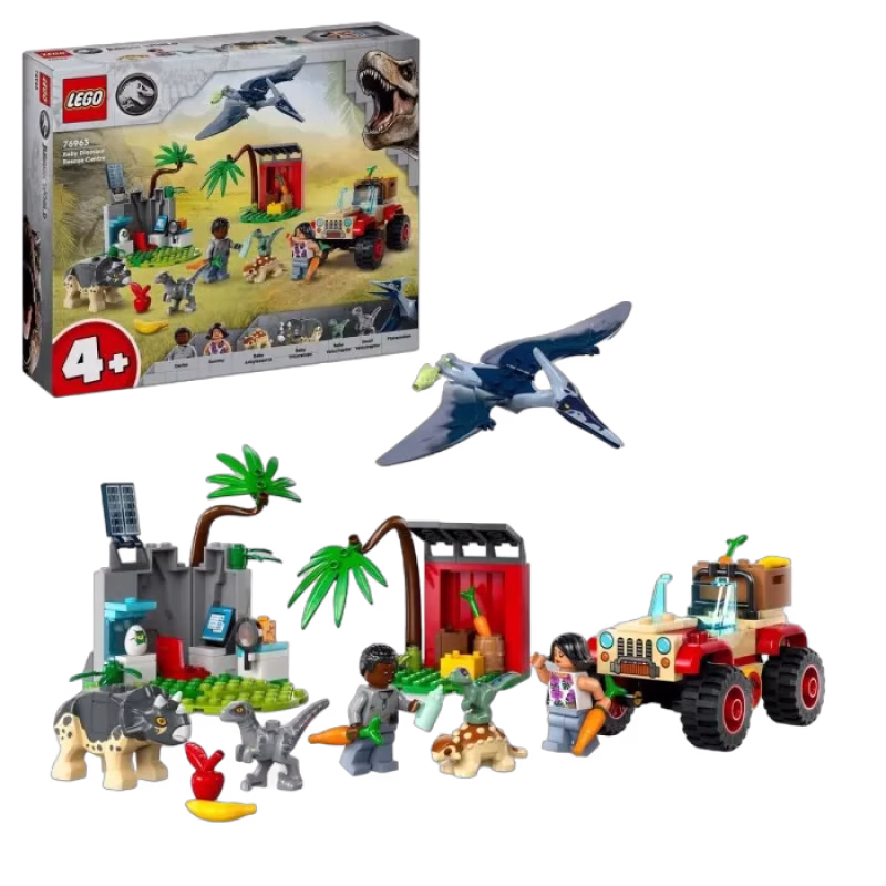 LEGO Jurassic World 76963 Räddningscenter för dinosaurieungar