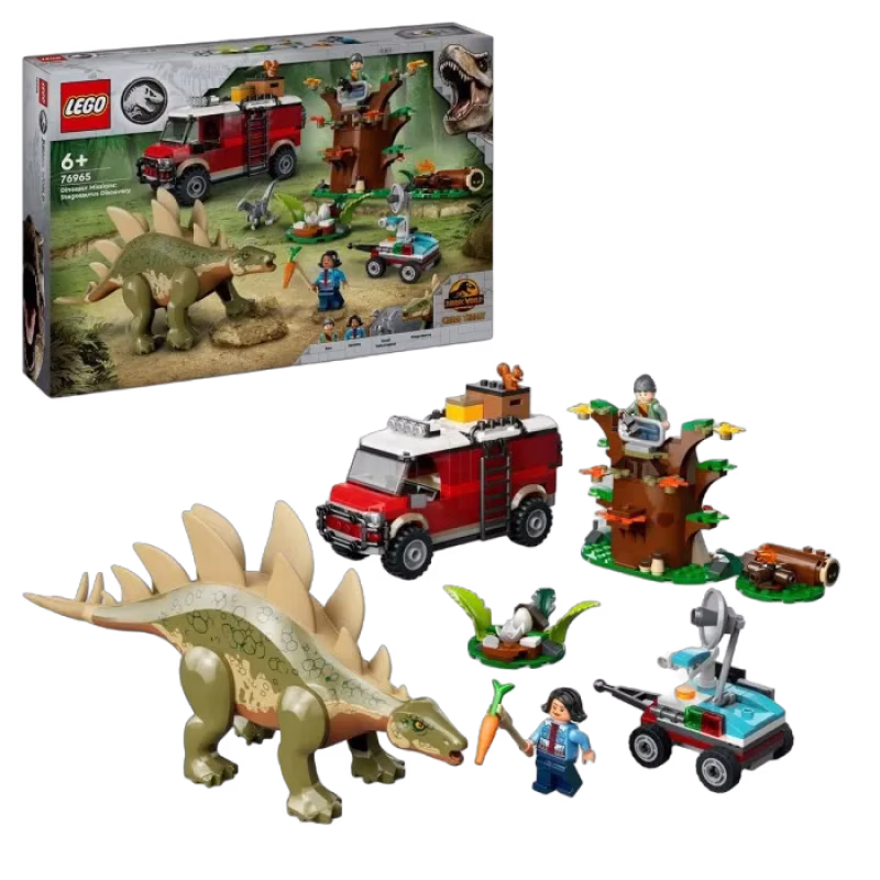 LEGO Jurassic World 76965 Dinosaurieuppdrag: stegosaurusupptäckt