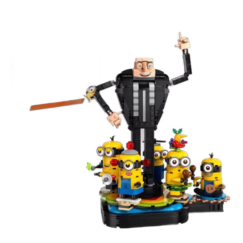 LEGO Minions 75582 Klossbyggd Gru med minioner