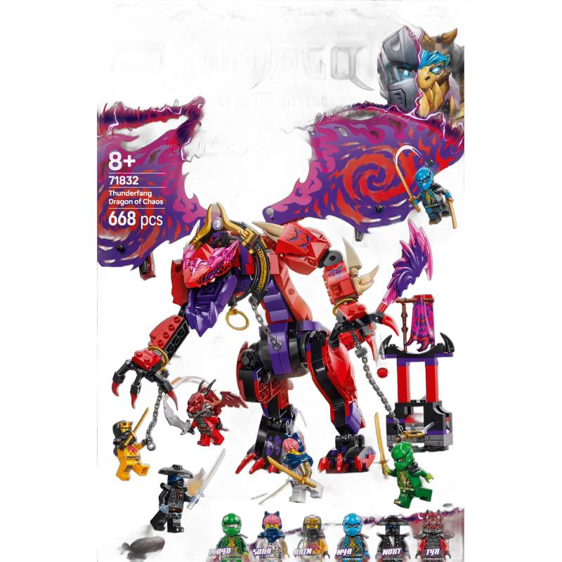 LEGO Ninjago 71832 Kaosdraken Åsktand