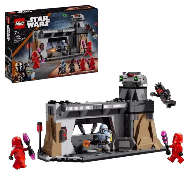 LEGO Star Wars 75386 Paz Vizsla and Moff Gideon Battle