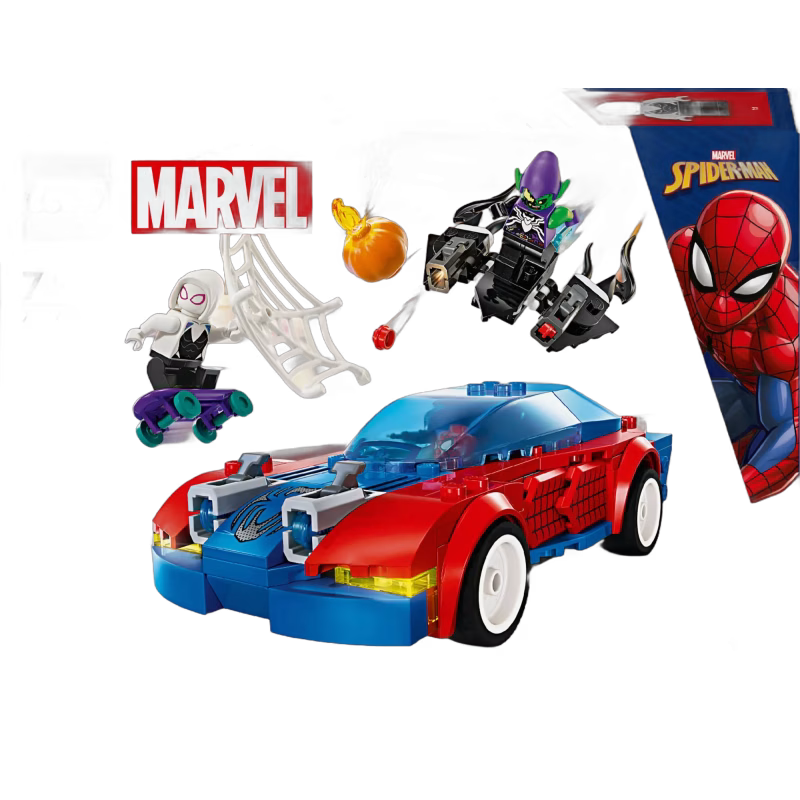 LEGO Super Heroes 76279 Spider-Mans racerbil &  Venom Green Goblin