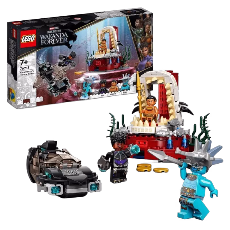 LEGO Super Heroes Marvel 76213 Kung Namors tronrum