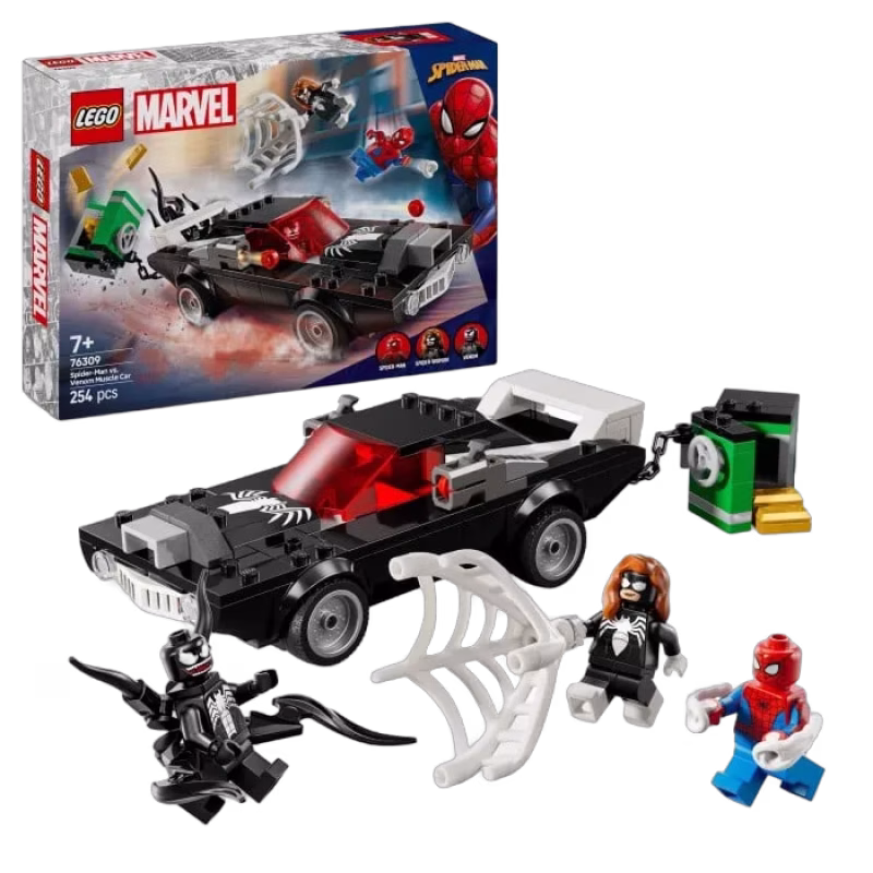 LEGO Super Heroes Marvel 76309 Spider-Man mot Venoms muskelbil