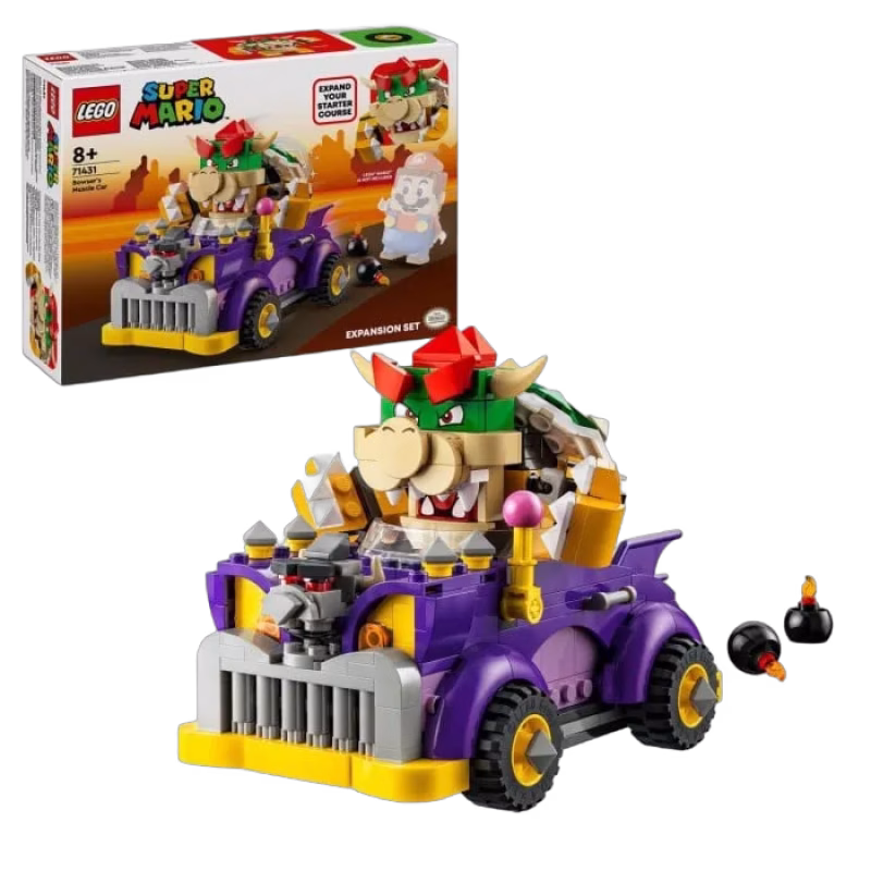 LEGO Super Mario 71431 Bowsers muskelbil – Expansionsset