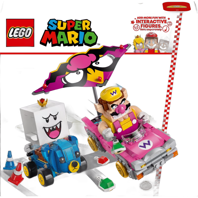 LEGO Super Mario 72038 Mario Kart – Wario &  King Boo
