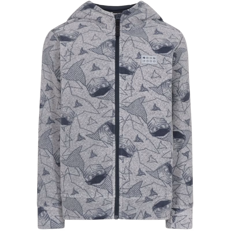 LEGO Wear Fleecejacka, Grey Melange, 110