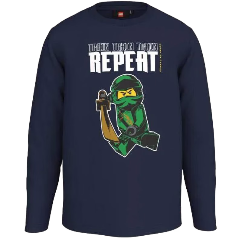Lego Wear Långärmad T-shirt, Dark Navy, 110