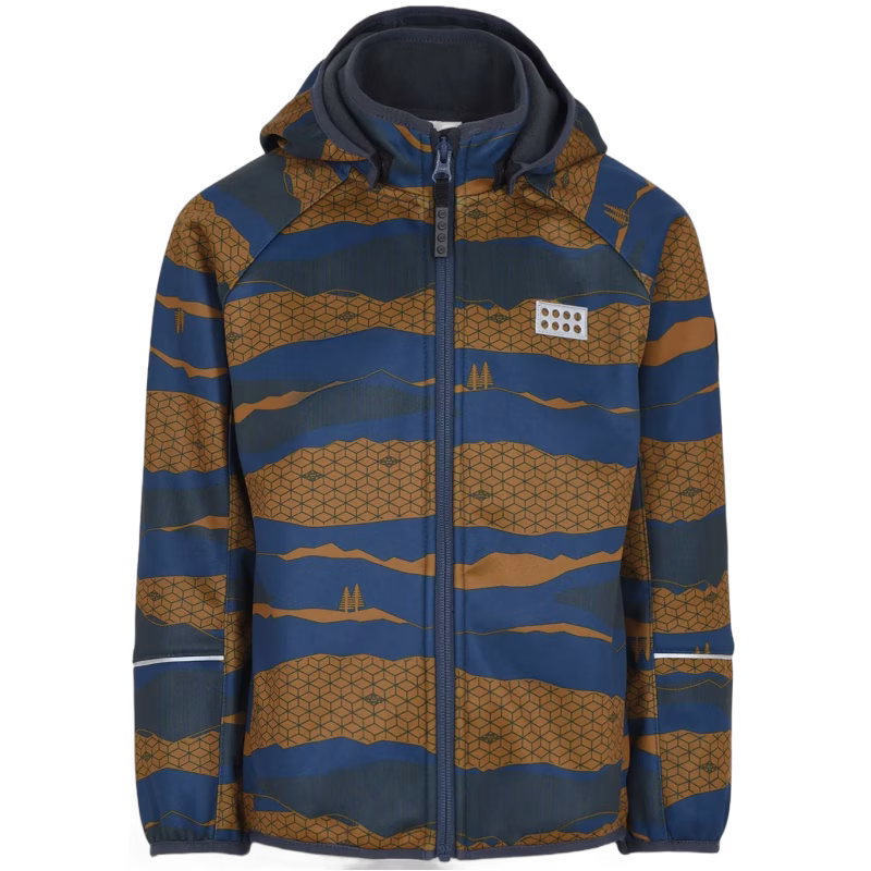 LEGO Wear Softshelljacka, Dark Blue, 110