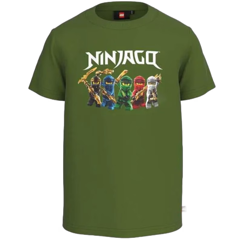 Lego Wear T-shirt, Green Melange, 92