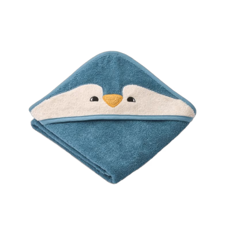 Liewood Albert Badcape Penguin (Oceanview Mix)
