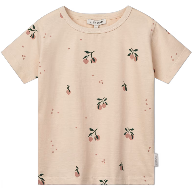 LIEWOOD Apia T-shirt, Peach/Sea shell, 104