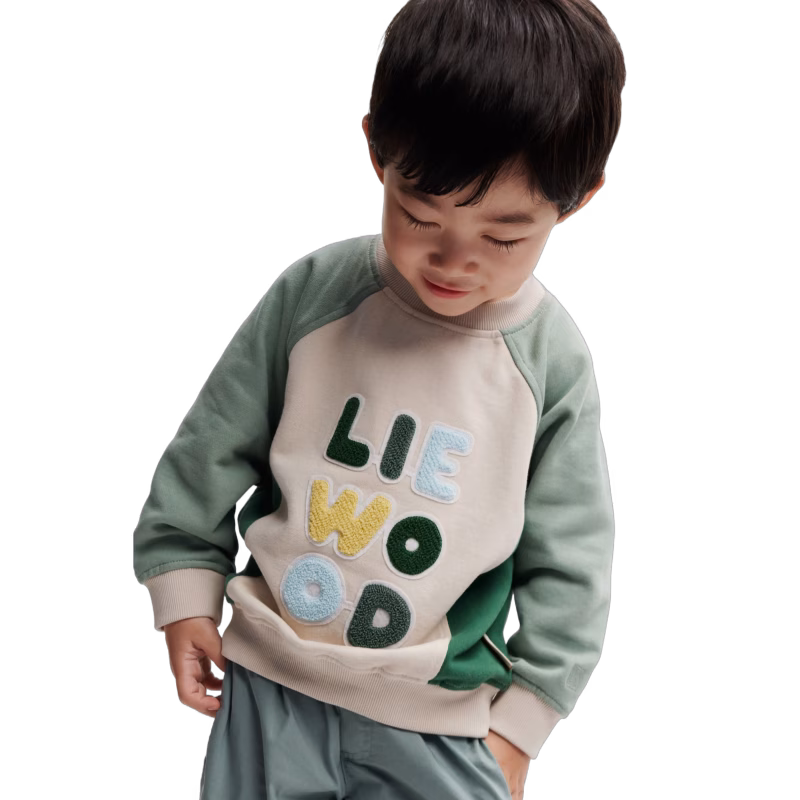 LIEWOOD Aude Sweatshirt, Peppermint/Sandy, 98