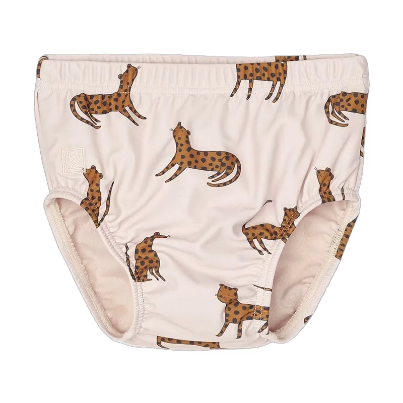 Liewood badbyxa Anthony stl 62, leopard sandy