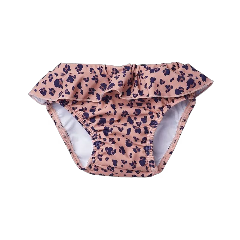 Liewood badbyxa Elise med volang stl 56/62, mini leo/coral