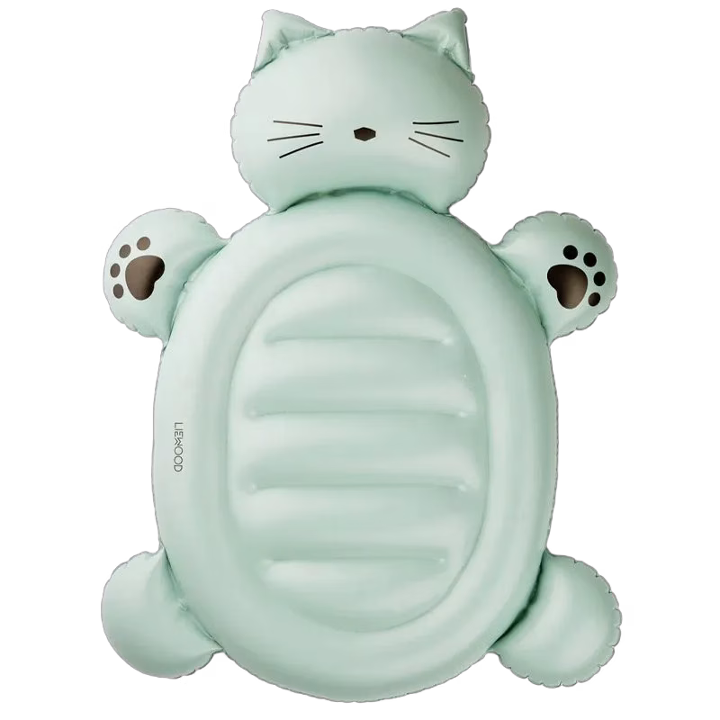 Liewood badmadrass Cody, cat dusty mint