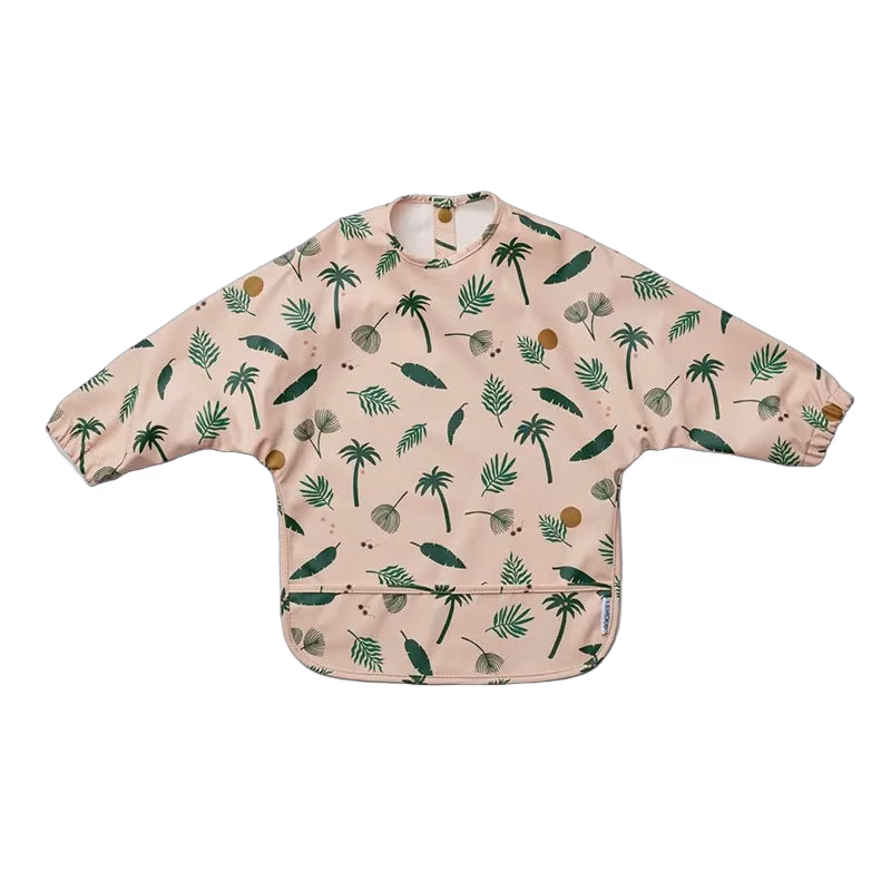 Liewood haklapp med ärm Merle, jungle/apple blossom